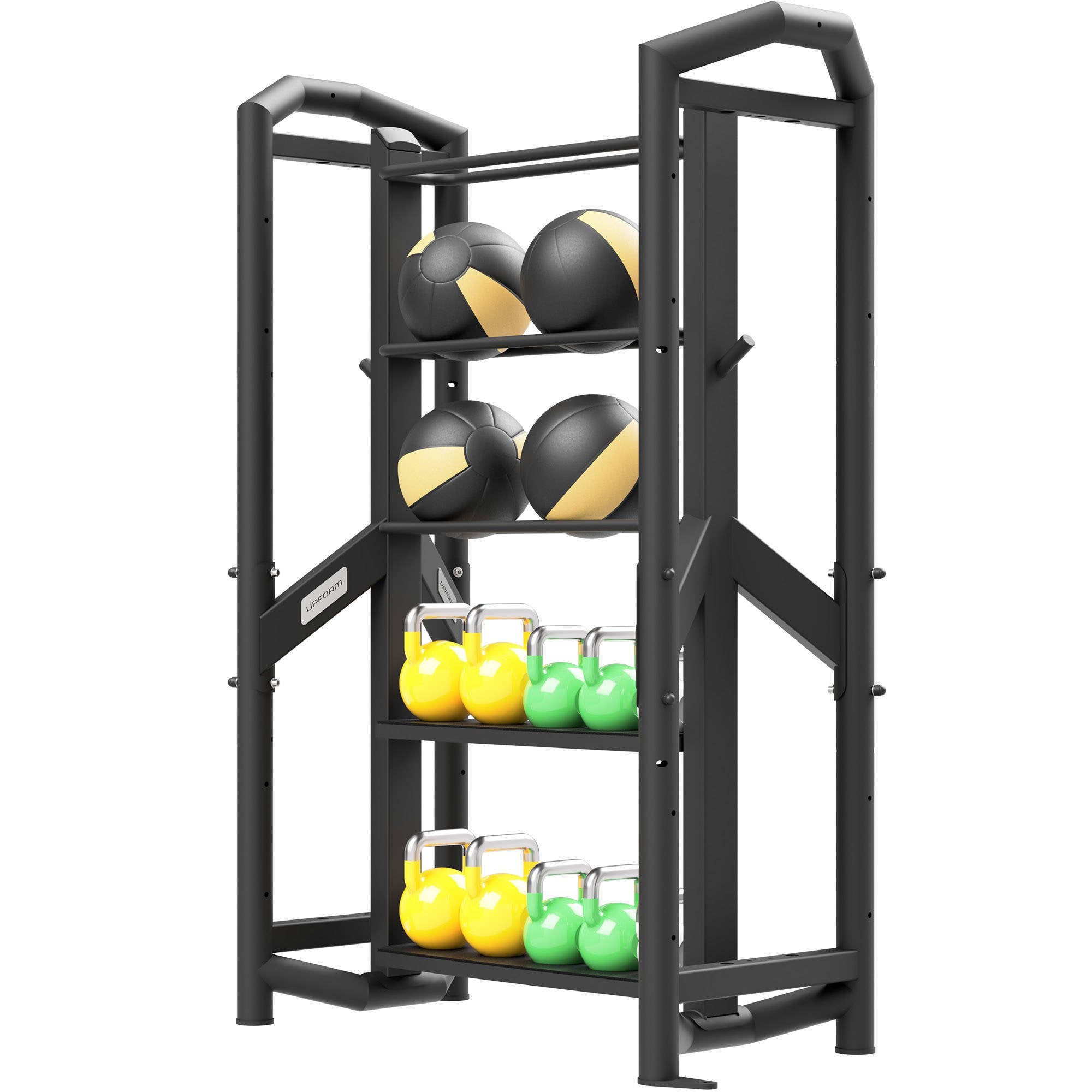 6-Stationers Træningstårn med Opbevaringsstation fra UpForm (Skaffevare)