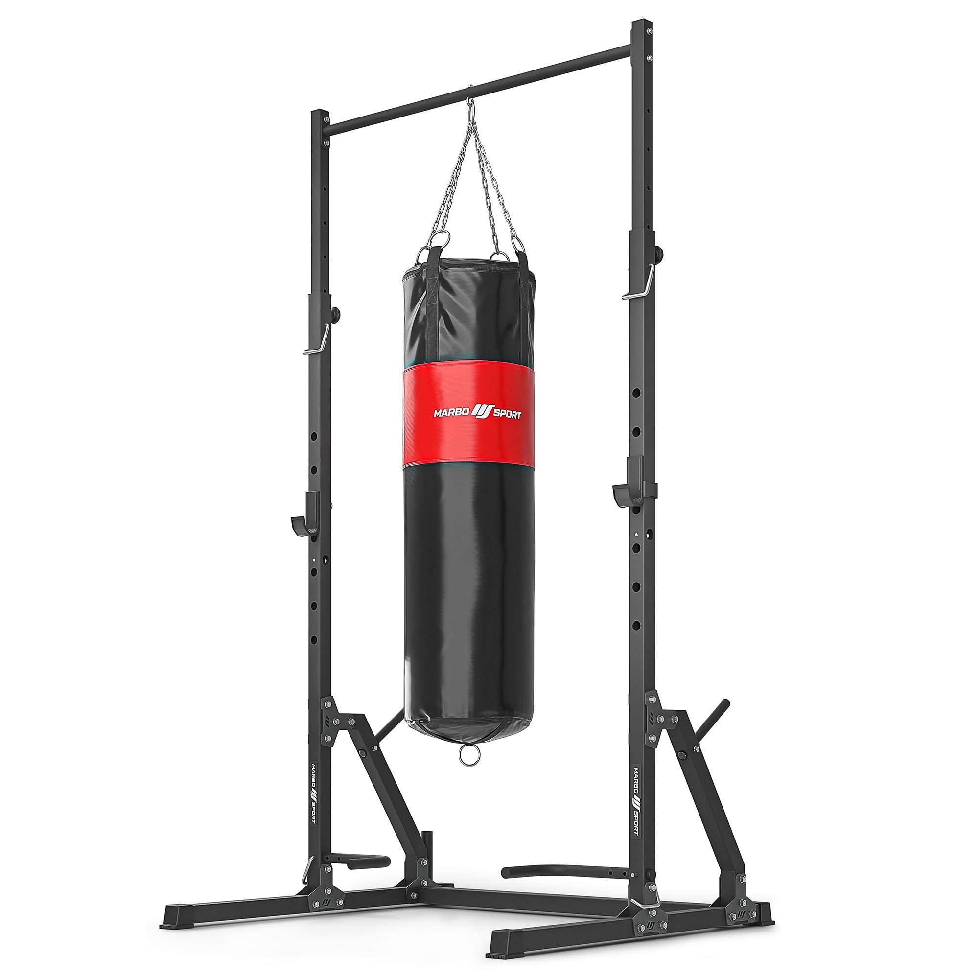 Semi-Pro Pull-up stativ med squat rack og dip-station