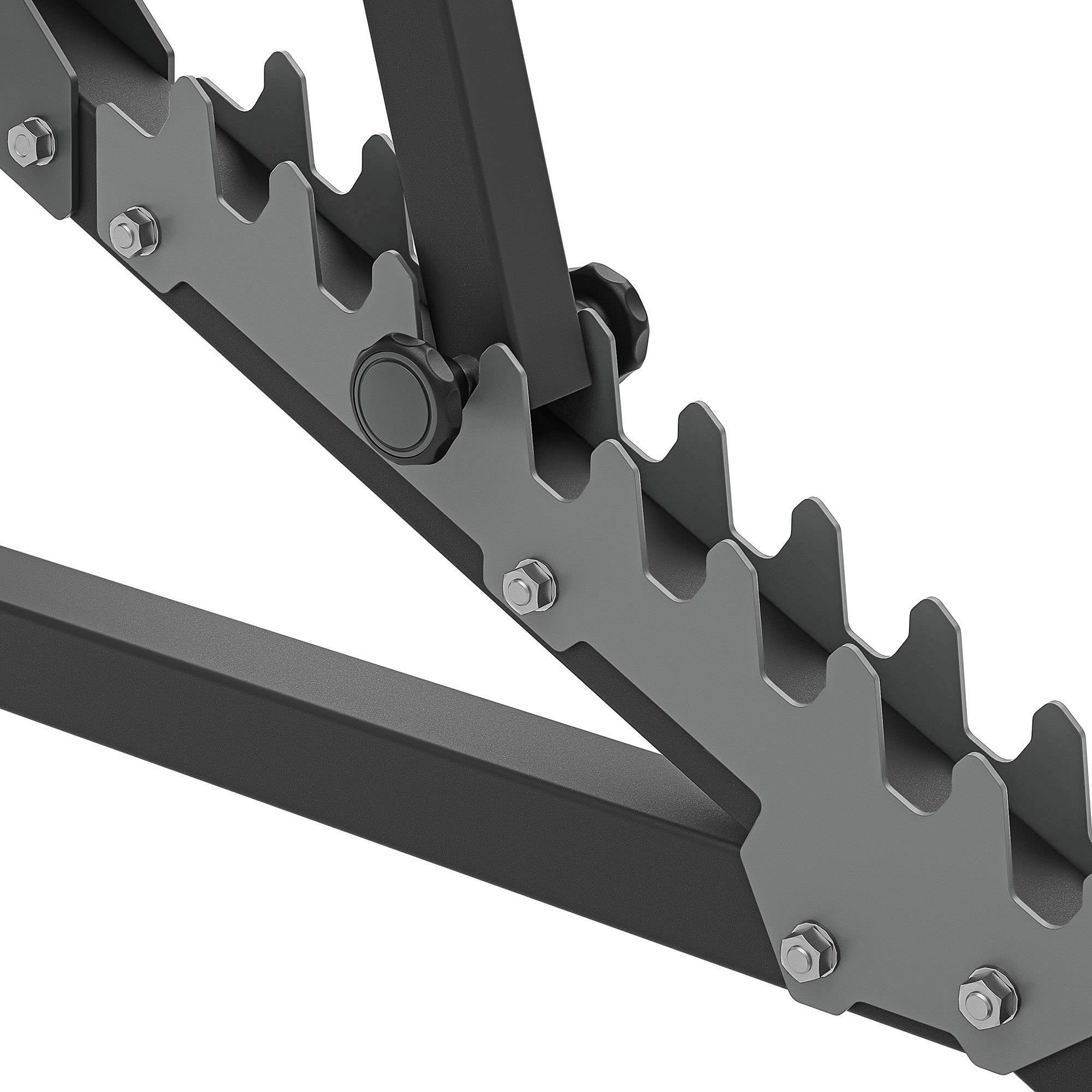 Semi-Pro Dobbelt-justerbar skråbænk/træningsbænk