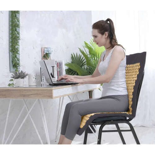 Akupressurmåtte med pude, to massagebolde og bæretaske