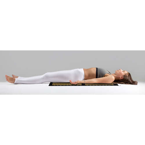 Akupressurmåtte med pude, to massagebolde og bæretaske