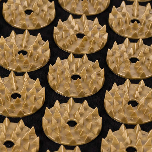 Akupressurmåtte med pude, to massagebolde og bæretaske