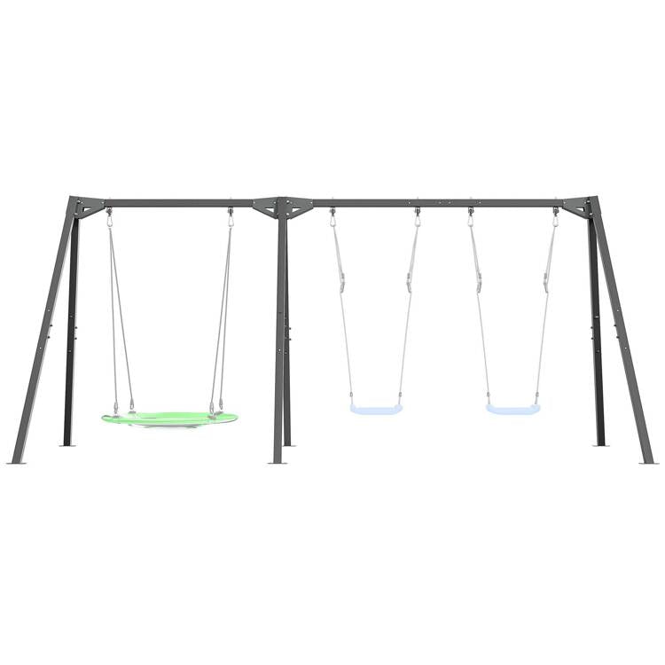 Trepersoners gynge med kuglelejer (Skaffevare)