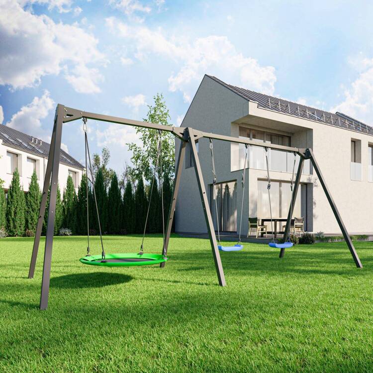 Trepersoners gynge med kuglelejer (Skaffevare)