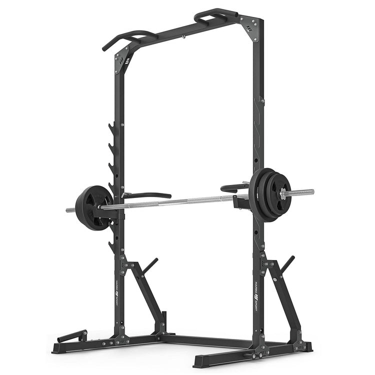 Semi-Pro Squat half-rack med pull-up stang og dip-station