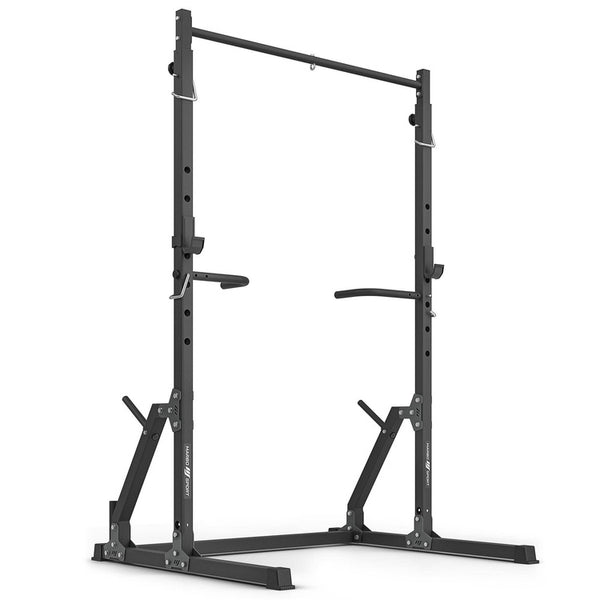 Semi-Pro Pull-up stativ med squat rack og dip-station