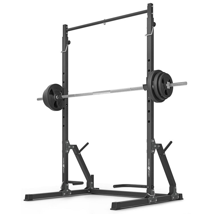 Semi-Pro Pull-up stativ med squat rack og dip-station