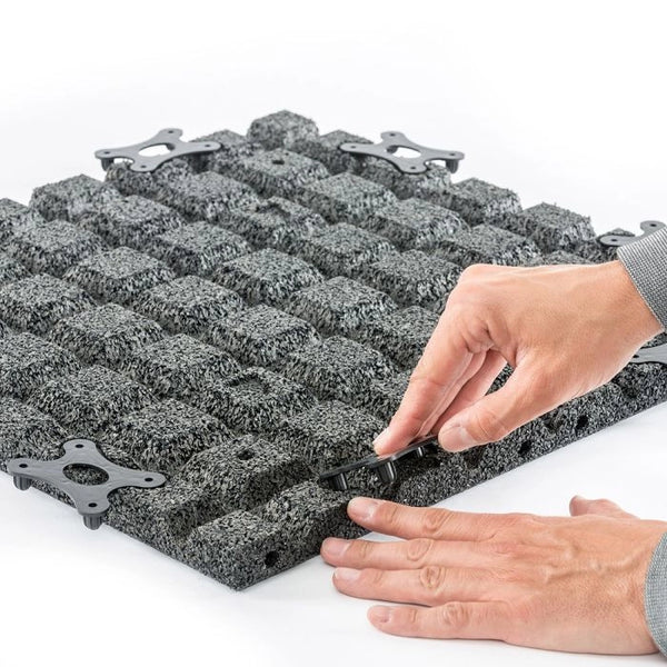 Fitness-gulv PRO Forbindelseselement (Rubber Tile)