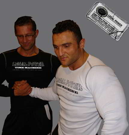 Sort Legal Power Time Machine trøje (S)