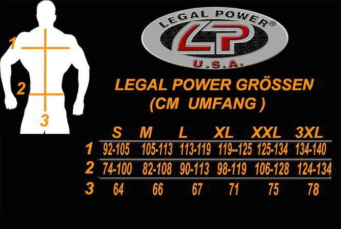 Sort Legal Power Time Machine trøje (S)