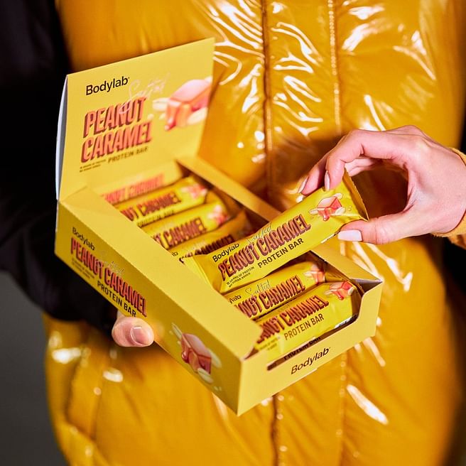 Bodylab Protein Bar (12 x 55 g) - Salted Peanut Caramel