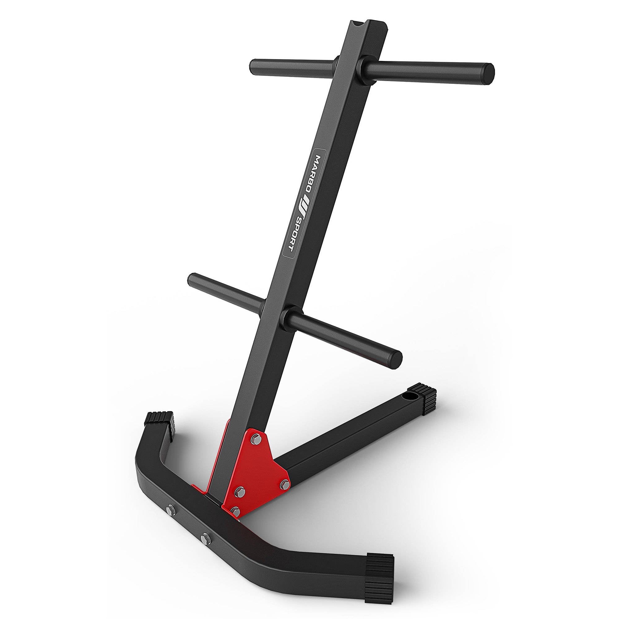 Home Vægtskive og lang vægtstang holder