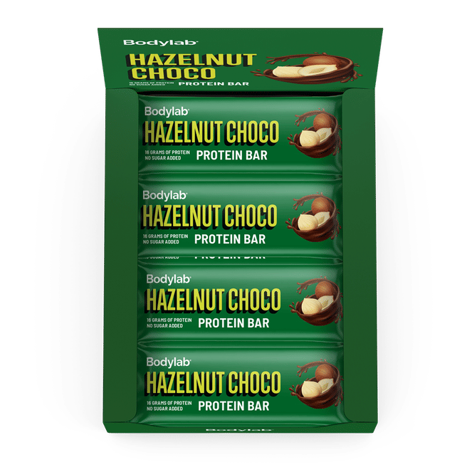 Bodylab Protein Bar (12 x 55 g) - Hazelnut Choco
