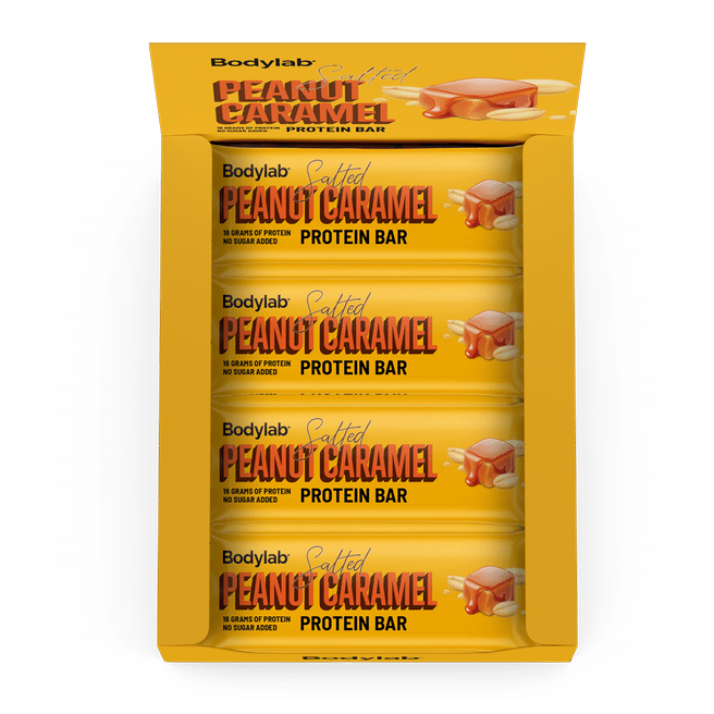 Bodylab Protein Bar (12 x 55 g) - Salted Peanut Caramel