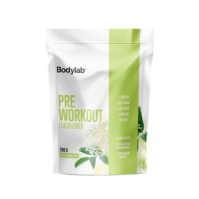 Bodylab Preworkout 200 g Elderflower