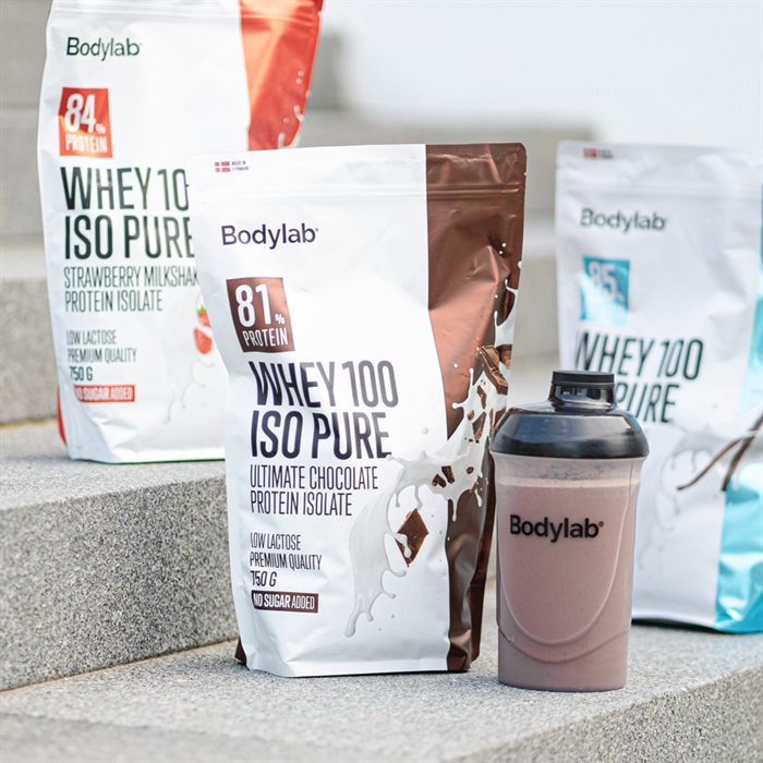 Bodylab Whey 100 ISO Pure (750 g) - Strawberry Milkshake