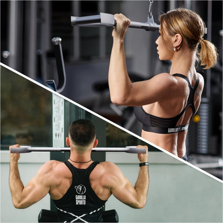 Bredt greb med håndtag og drejeled