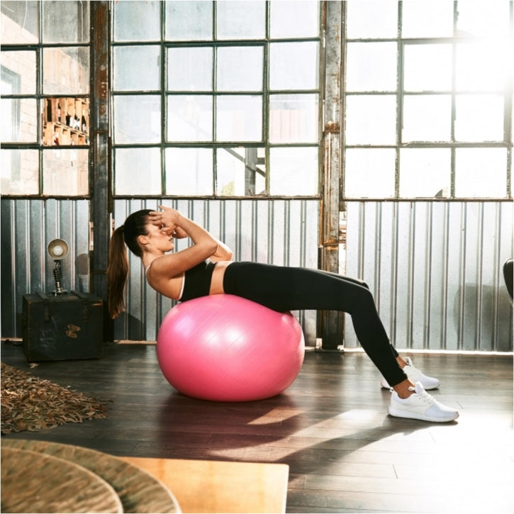 Træningsbold 65 cm (PINK)