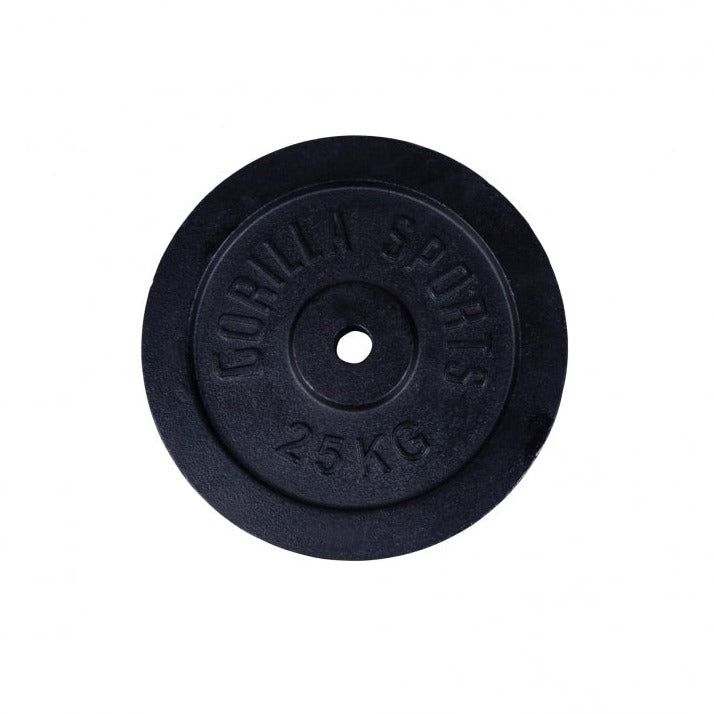 Vægtskive i jern - 25 kg (30 mm)