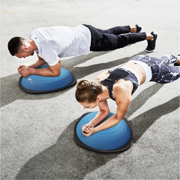 Halv bold til balancetræning (blå)