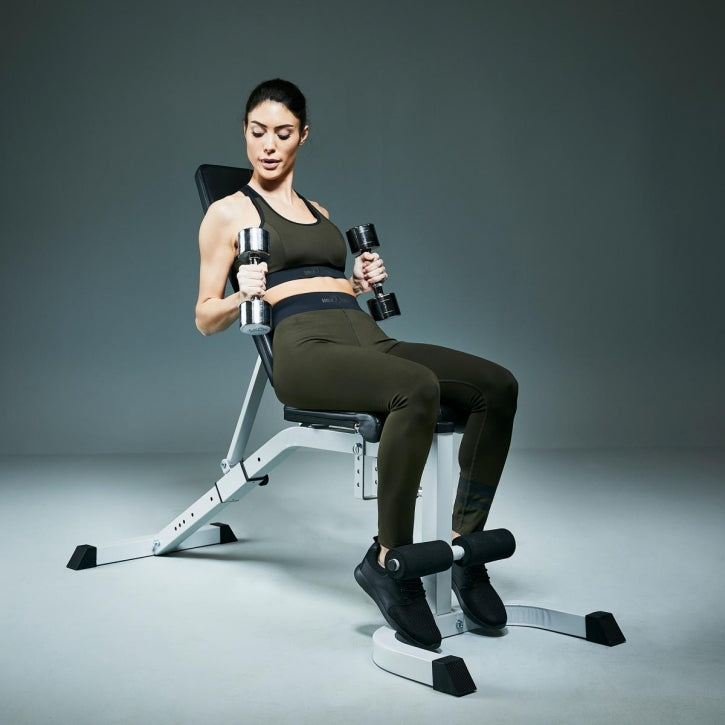 Justerbar skråbænk med Curlpult