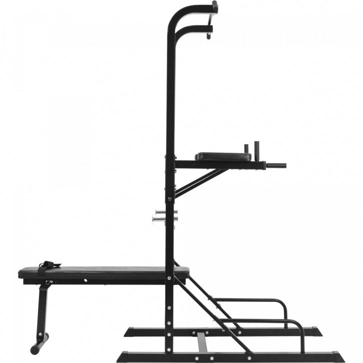 Multistation med træningsbænk