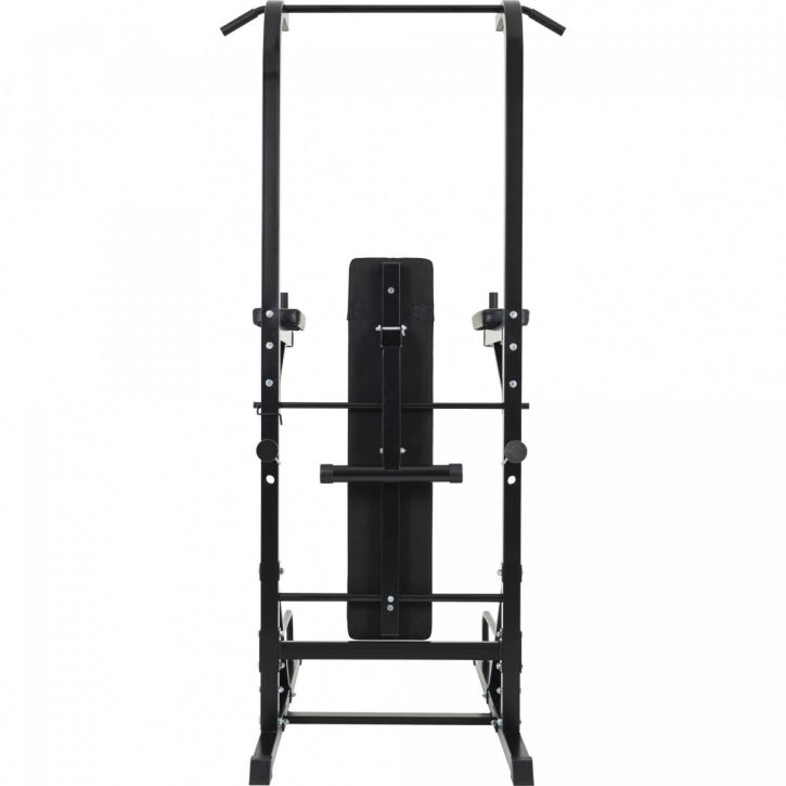 Multistation med træningsbænk