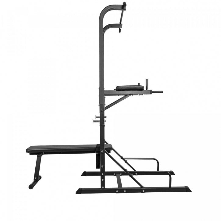 Multistation med træningsbænk