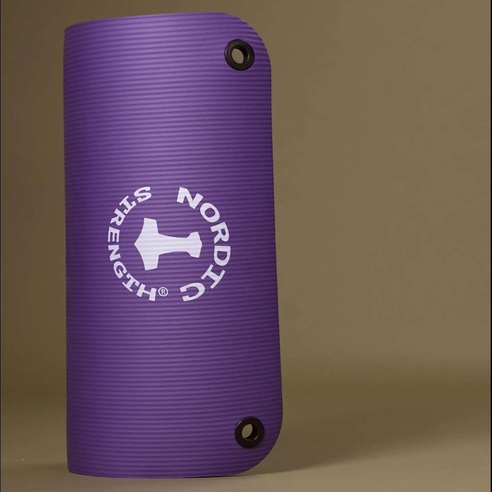 Træningsmåtte - Lilla og tyk - Nordic Strength