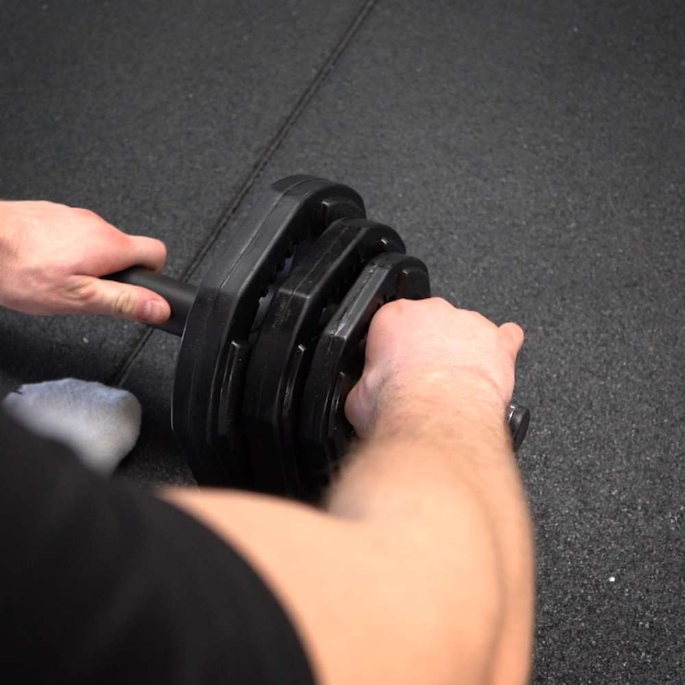 Aerobic vægtstang sæt 20 kg (Sort) - Nordic Strength