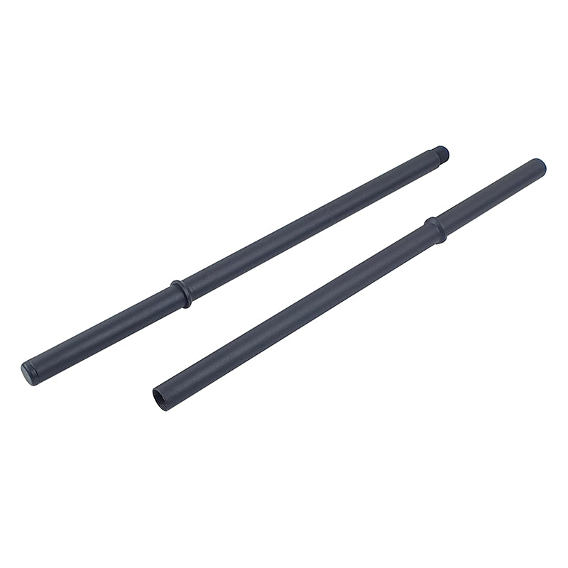 Billigt Aerobic vægtstang sæt (20 kg) med grip vægtskiver (sort)