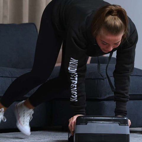 Justerbar stepbænk mini (Nordic Strength)