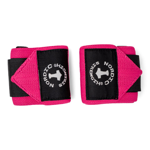 Håndledsstøtte pink (Bomuld og Elastan)