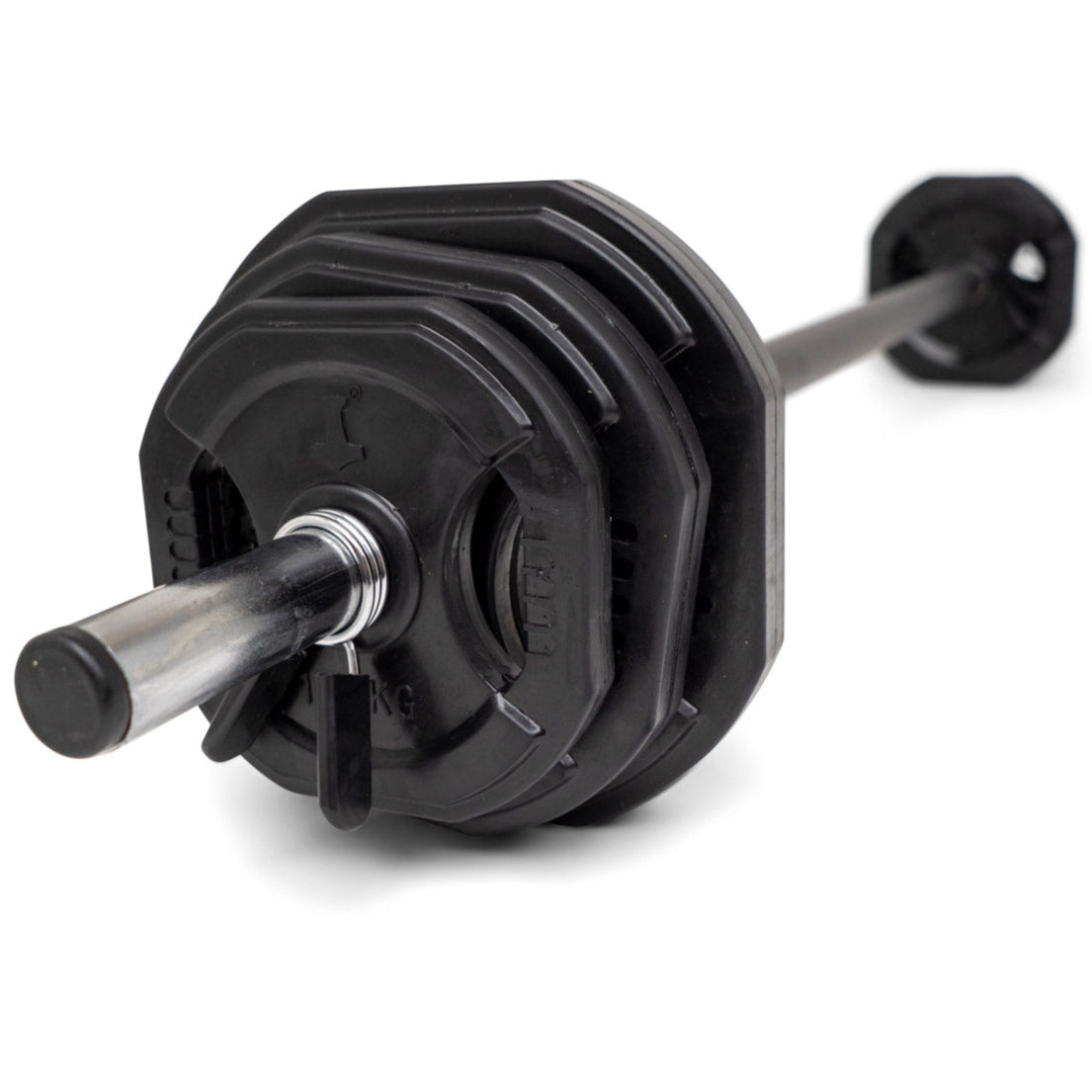 Aerobic vægtstang sæt 20 kg (Sort) - Nordic Strength