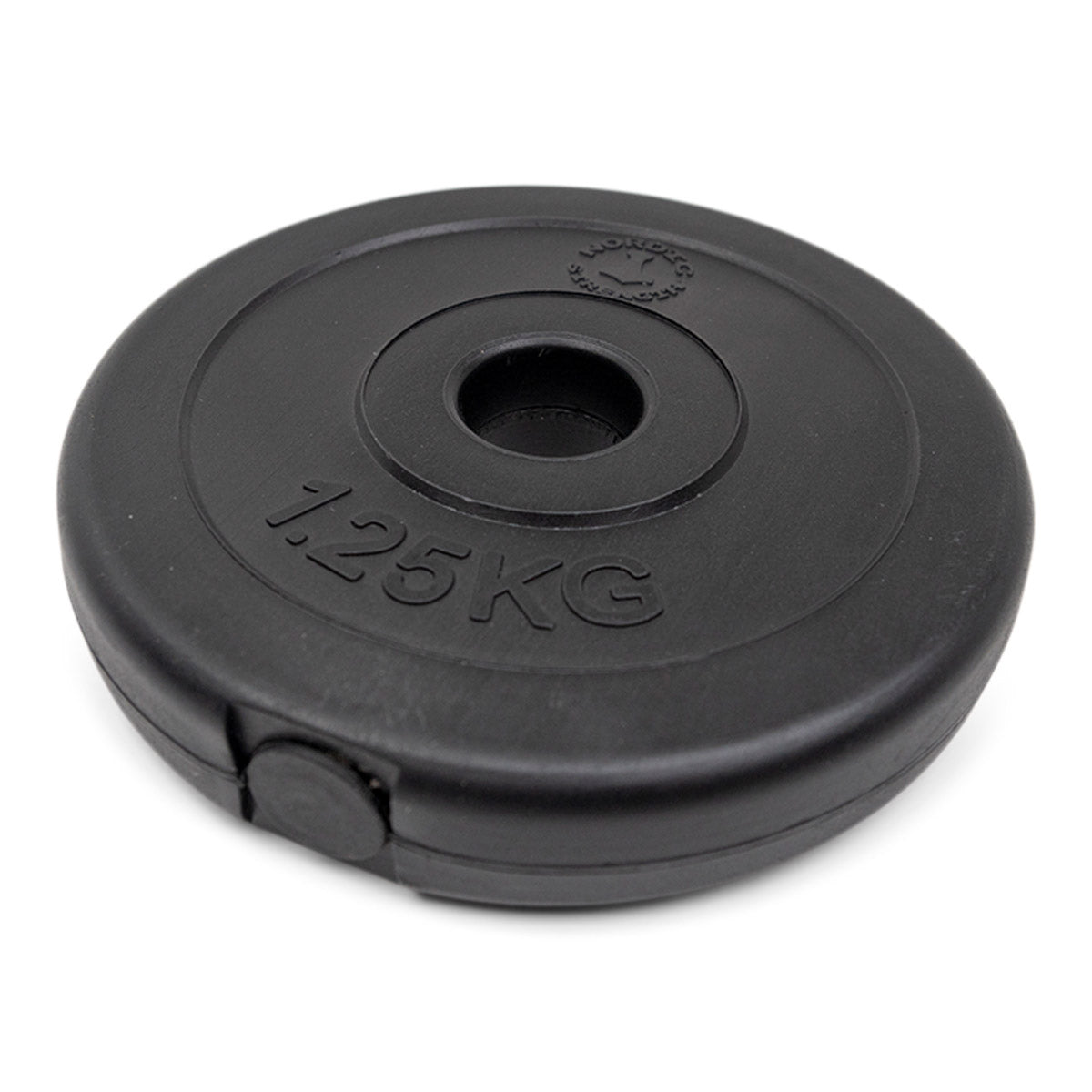Vægtskive i hård plast 1,25 kg (30 mm)