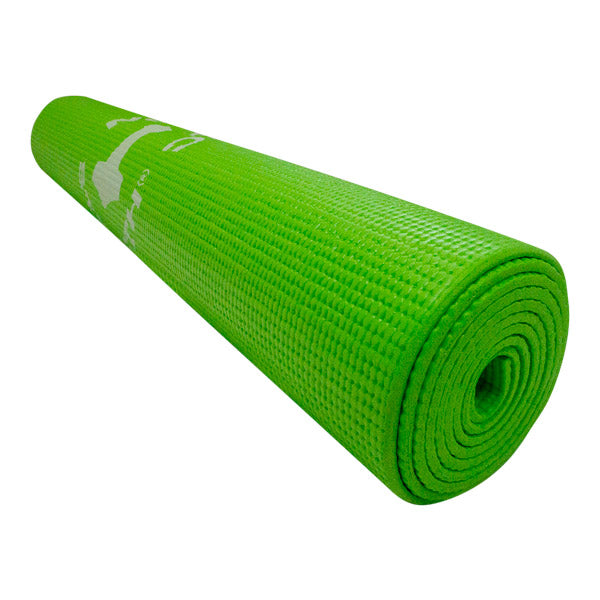 Yogamåtte 4 mm - Grøn (Nordic Strength)