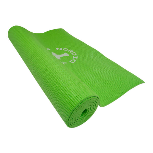 Yogamåtte 4 mm - Grøn (Nordic Strength)
