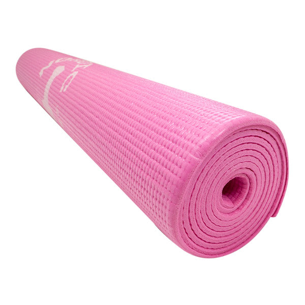 Yogamåtte 4 mm - Pink (Nordic Strength)