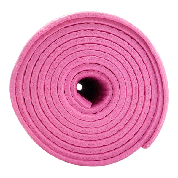 Yogamåtte 4 mm - Pink (Nordic Strength)