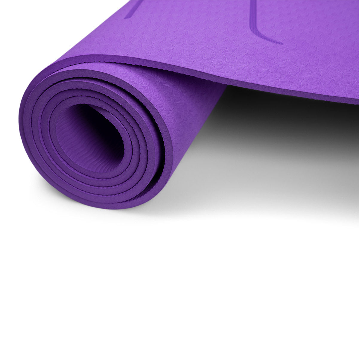 Blume TPE yogamåtte 6 mm - lilla