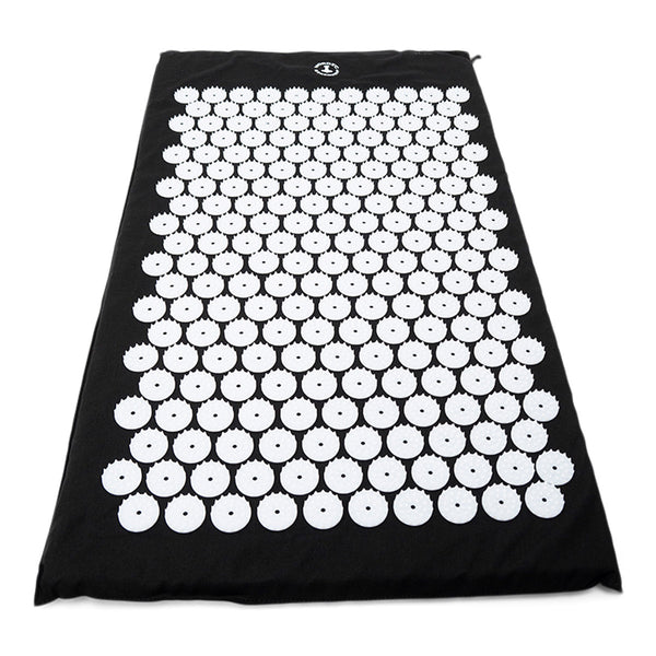 Akupressur måtte fra Nordic Strength - Sort (til akupressur af ryggen)