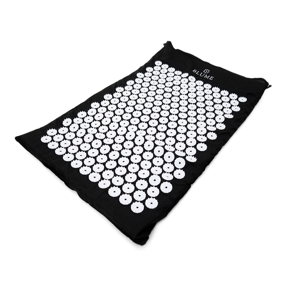 Akupressur måtte inkl. pude - Sort (sømmåtte) - Nordic Strength