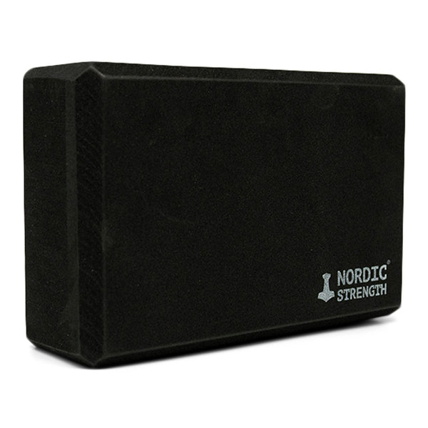 Yoga blok Sort - Nordic Strength