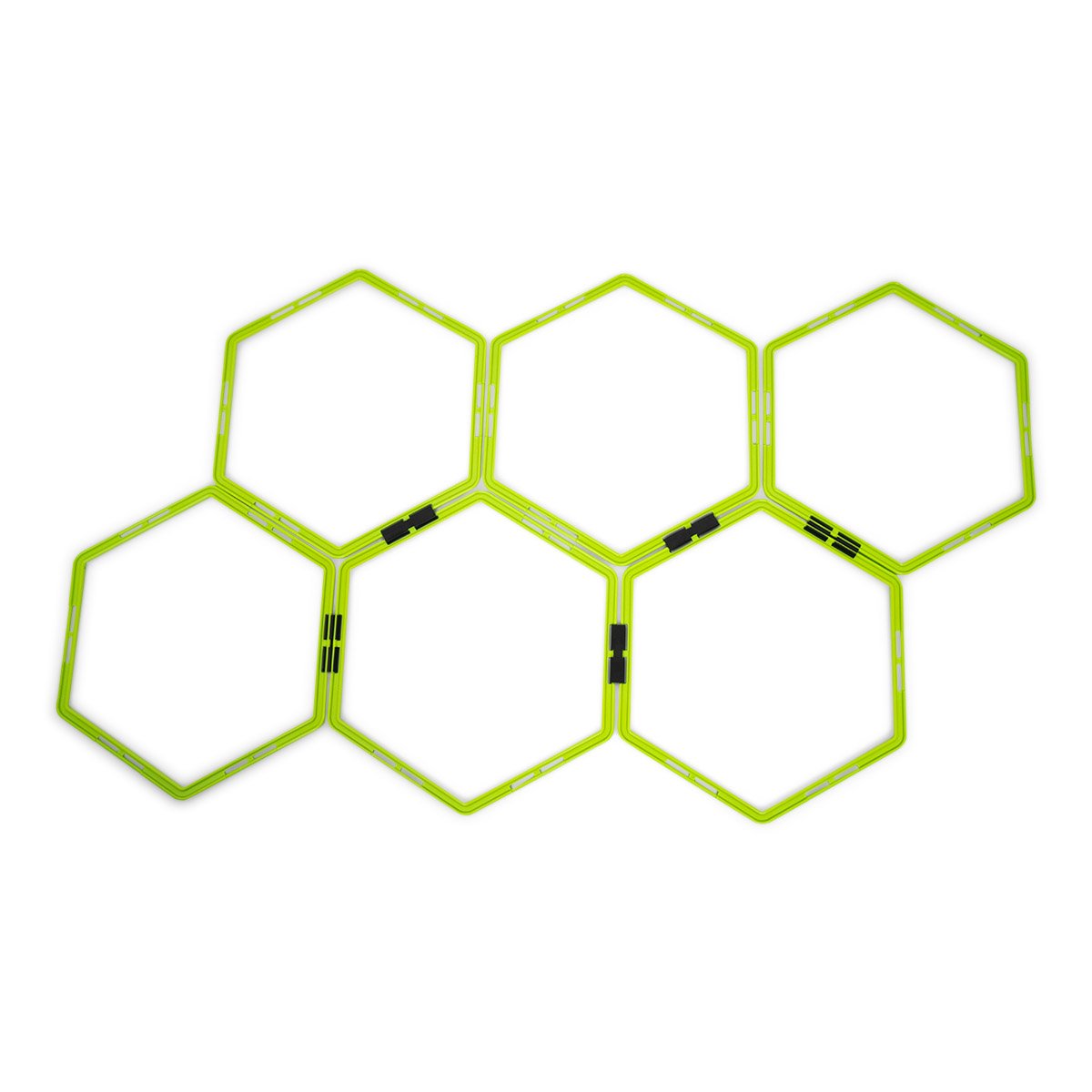 Agility stige Hex (6 kantet agility ladder) - Grøn