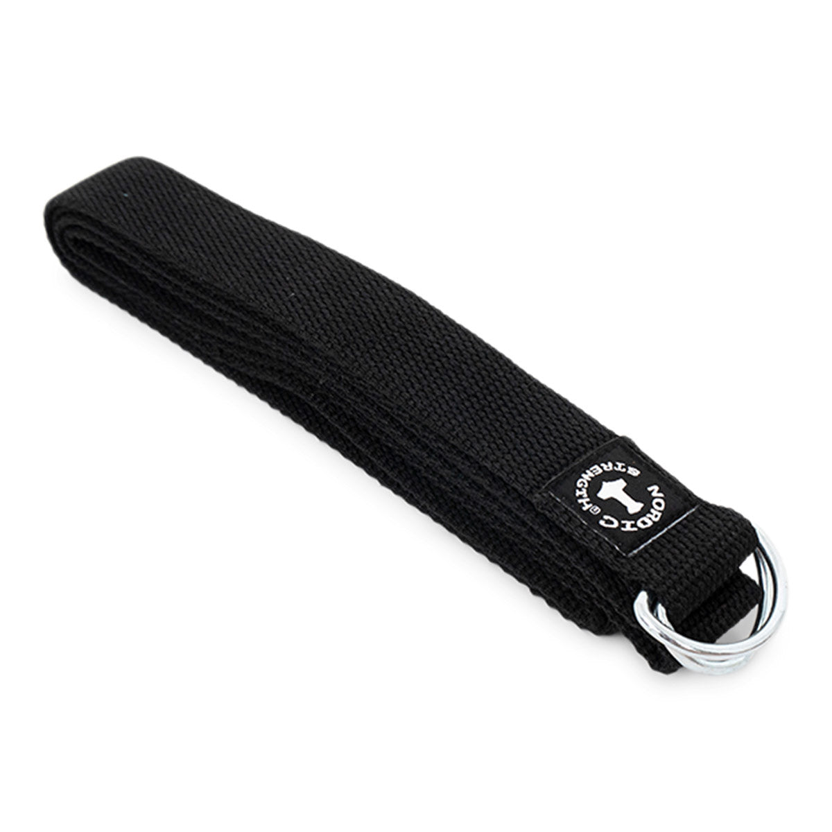 Yogabælte med metallukning - Sort