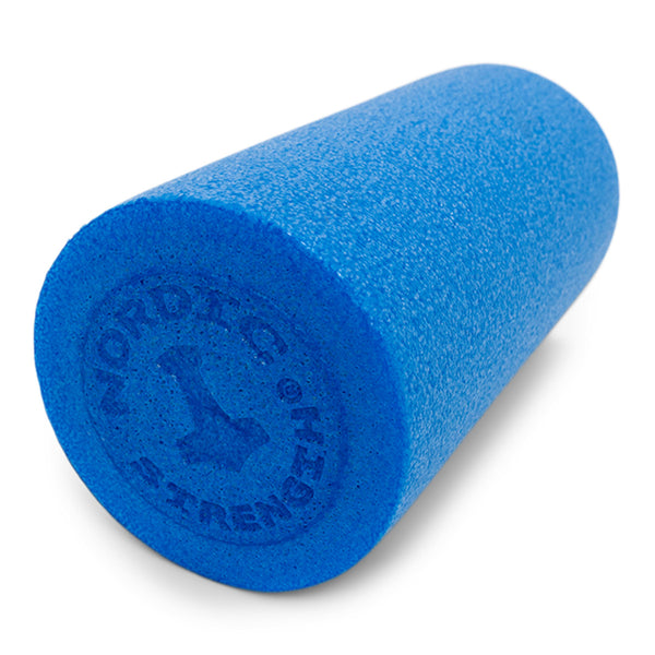 Foam roller glat - EPE - 30 cm/ blå