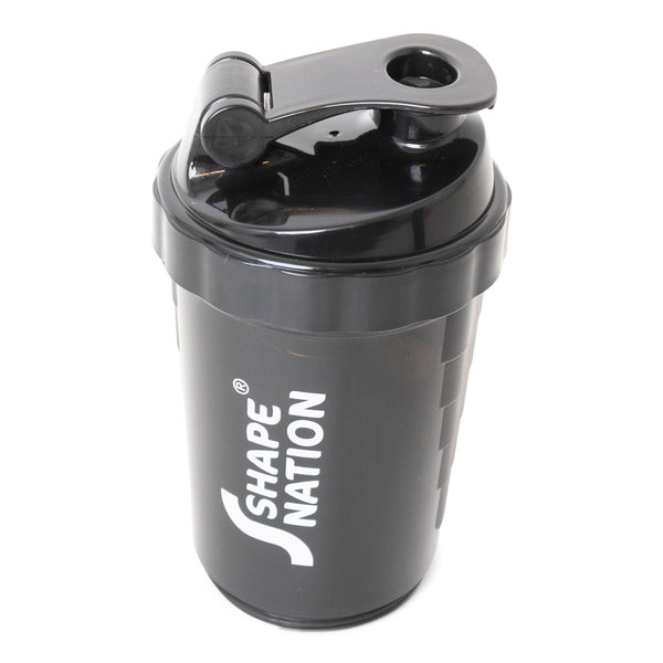 Shaker Pro fra ShapeNation - med pillerum og proteinrum