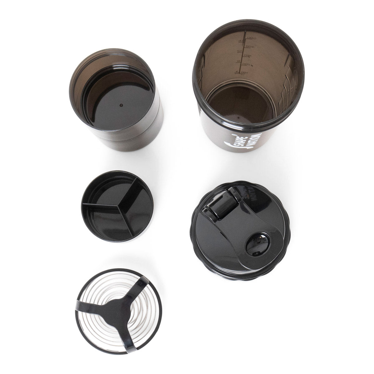 Shaker Pro fra ShapeNation - med pillerum og proteinrum