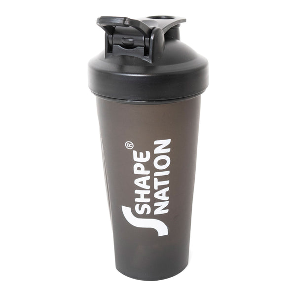 ShapeNation shaker til proteinpulver eller lign. - Sort 600 ml.