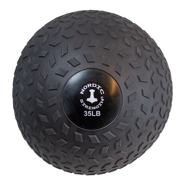 Slammerball 35 lbs - Nordic Strength Black